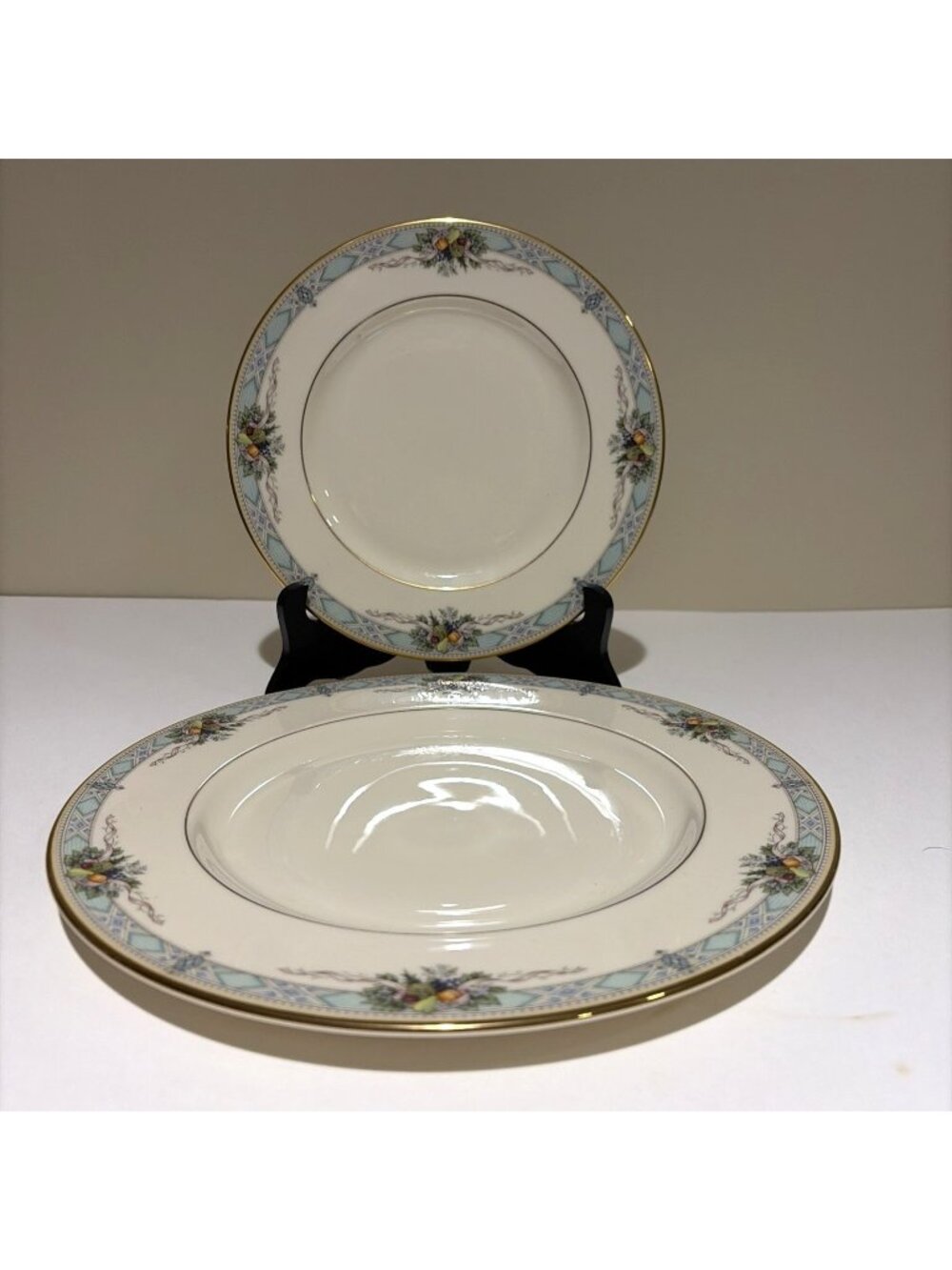 Lenox  Fine China Heritage Glen Dinner & Salad Plate Presidential Collection USA